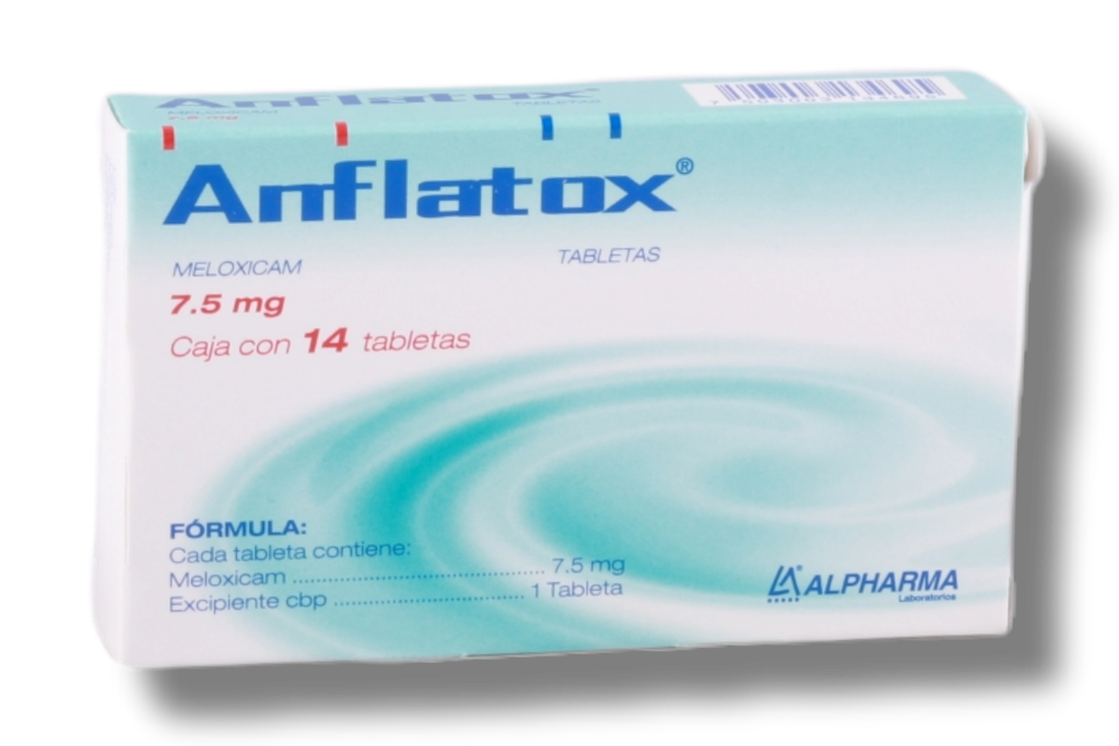 ANFLATOX c/14 TABS. 7.5 MG.