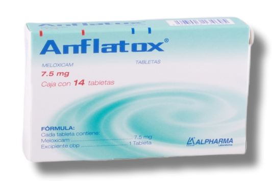 ANFLATOX c/14 TABS. 7.5 MG.