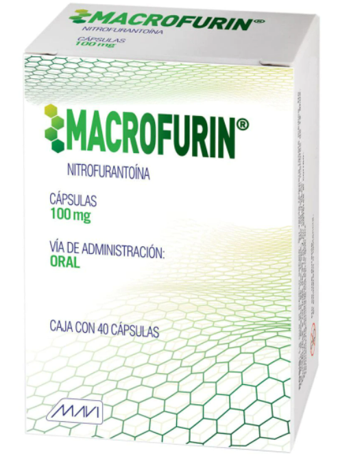 MACROFURIN c/40 CAPS. 100 MG.