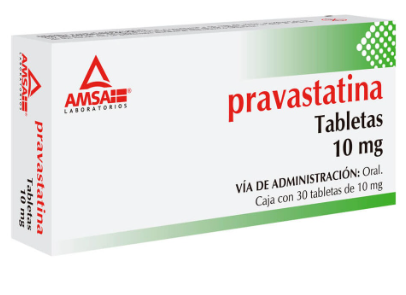 PRAVASTATINA (Amsa) c/30 TABS. 10 MG.