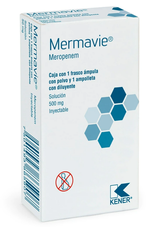 MERMAVIE Sol. Iny. c/1 FCO. AMP. 500 MG.