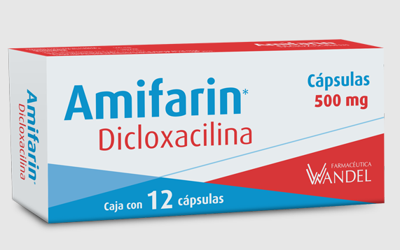 AMIFARIN c/12 CAPS. 500 MG.