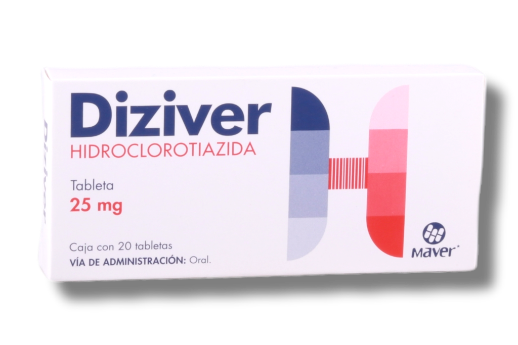 DIZIVER c/20 TABS. 25 MG.