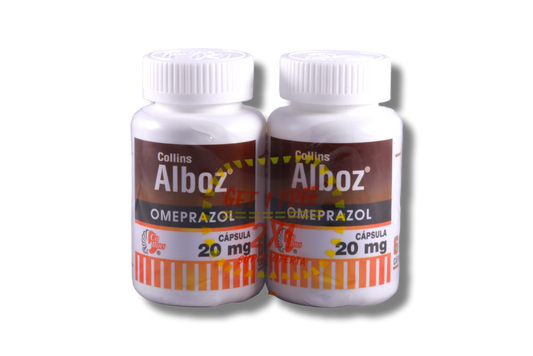 ALBOZ c/60 CAPS. 20 MG. (Oferta 2x1)