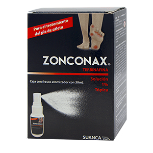 ZONCONAX SOLUCION 1% Topica Fco. Atomizador 30 ML.