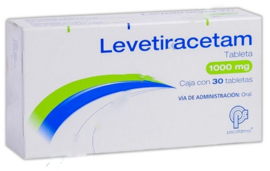 LEVETIRACETAM (Psicofarma) c/30 TABS. 1000 MG.