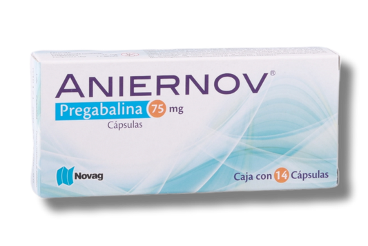 ANIERNOV c/14 CAPS. 75 MG.