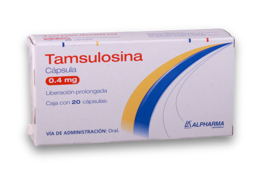 TAMSULOSINA (Alpharma) c/20 CAPS. L.P. 0.4 MG.