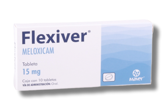 FLEXIVER c/10 TABS. 15 MG.