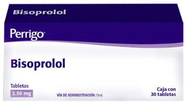 BISOPROLOL (Perrigo) c/30 TABS. 2.50 MG.