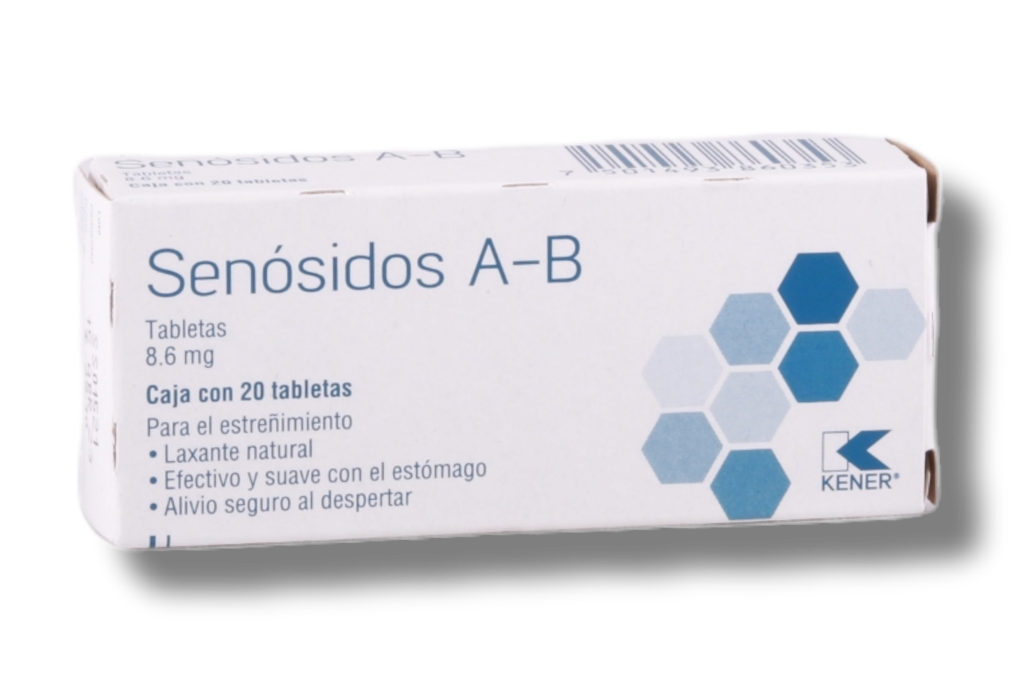 SENÓSIDOS A-B (Kener) c/20 TABS. 8.6 MG.