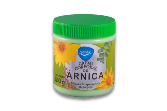 ÁRNICA CREMA CORPORAL (Sana-X) Tarro 120 G.