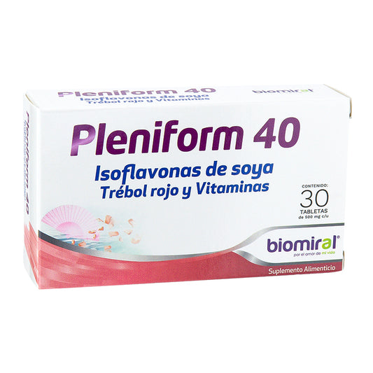 PLENIFORM 40 c/30 TABS. 500 MG.