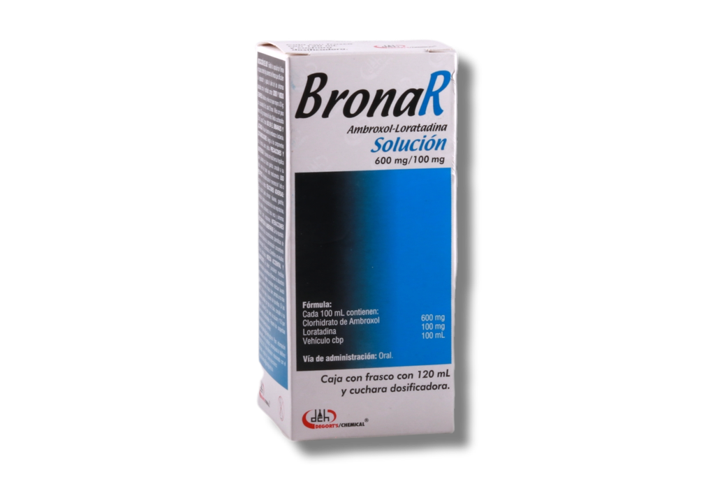 BRONAR SOLUCIÓN Fco. 120 ML. 600-100 MG/100 ML.