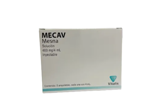 MECAV Sol. Iny. c/5 AMPTAS. 400 MG/4 ML.