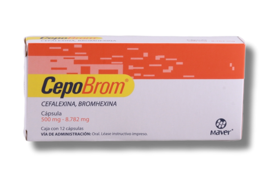 CEPOBROM c/12 CAPS. 500/8.782 MG.