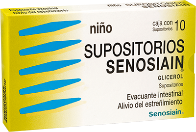 SUPOSITORIOS SENOSIAIN NIÑO c/10 SUPS. 1.380 G.