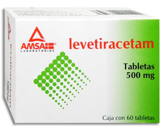 LEVETIRACETAM (Amsa) c/60 TABS. 500 MG.