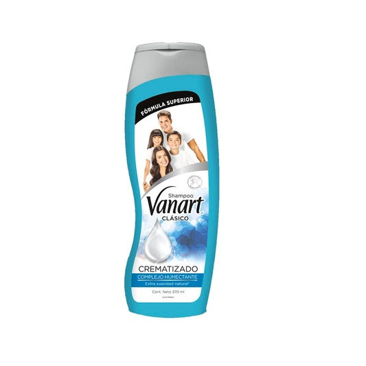 SHAMPOO VANART CLÁSICO CREMATIZADO Fco. c/370 ML.