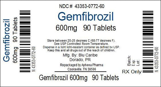 GEMFIBROZILO (TempusPharma) c/14 TABS. 600 MG.