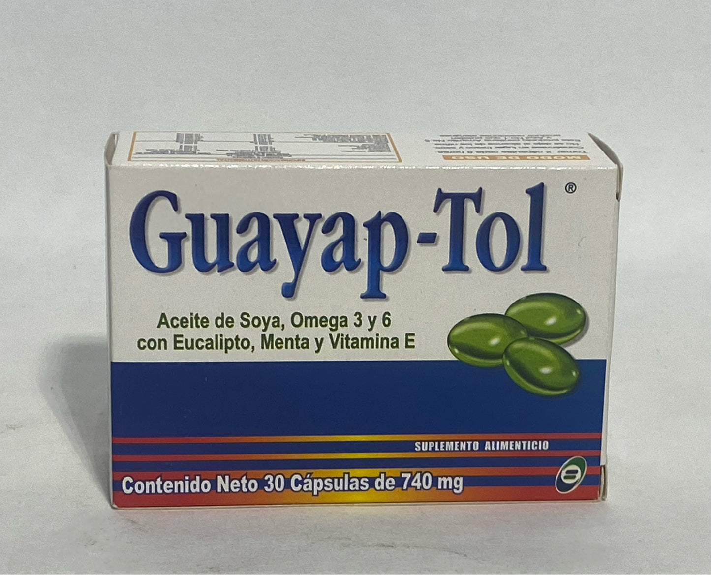 GUAYAP-TOL c/30 CAPS. 740 MG.