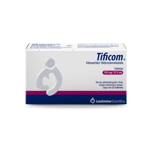 TIFICOM c/28 TABS. 150/12.5 MG.