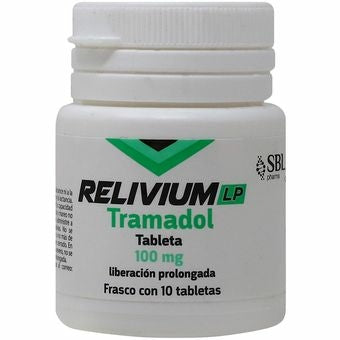 RELIVIUM LP Cja. c/10 TABS. Lib. Prolongada 100 MG.