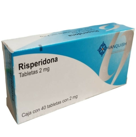 RISPERIDONA (Vanquish) c/40 TABS. 2 MG