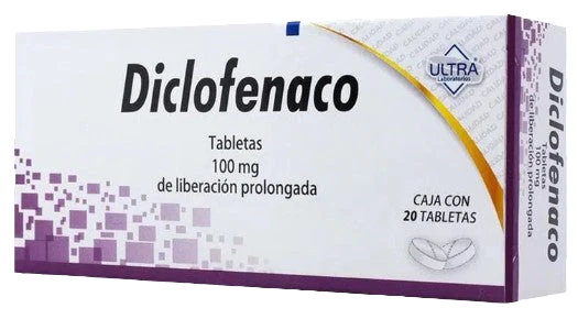 DICLOFENACO (Neolpharma) c/20 TABS. L.P. 100 MG.