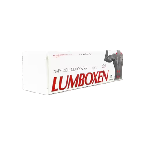 LUMBOXEN GEL "Rojo" Tubo c/35 G. 10-2 G/100 G.