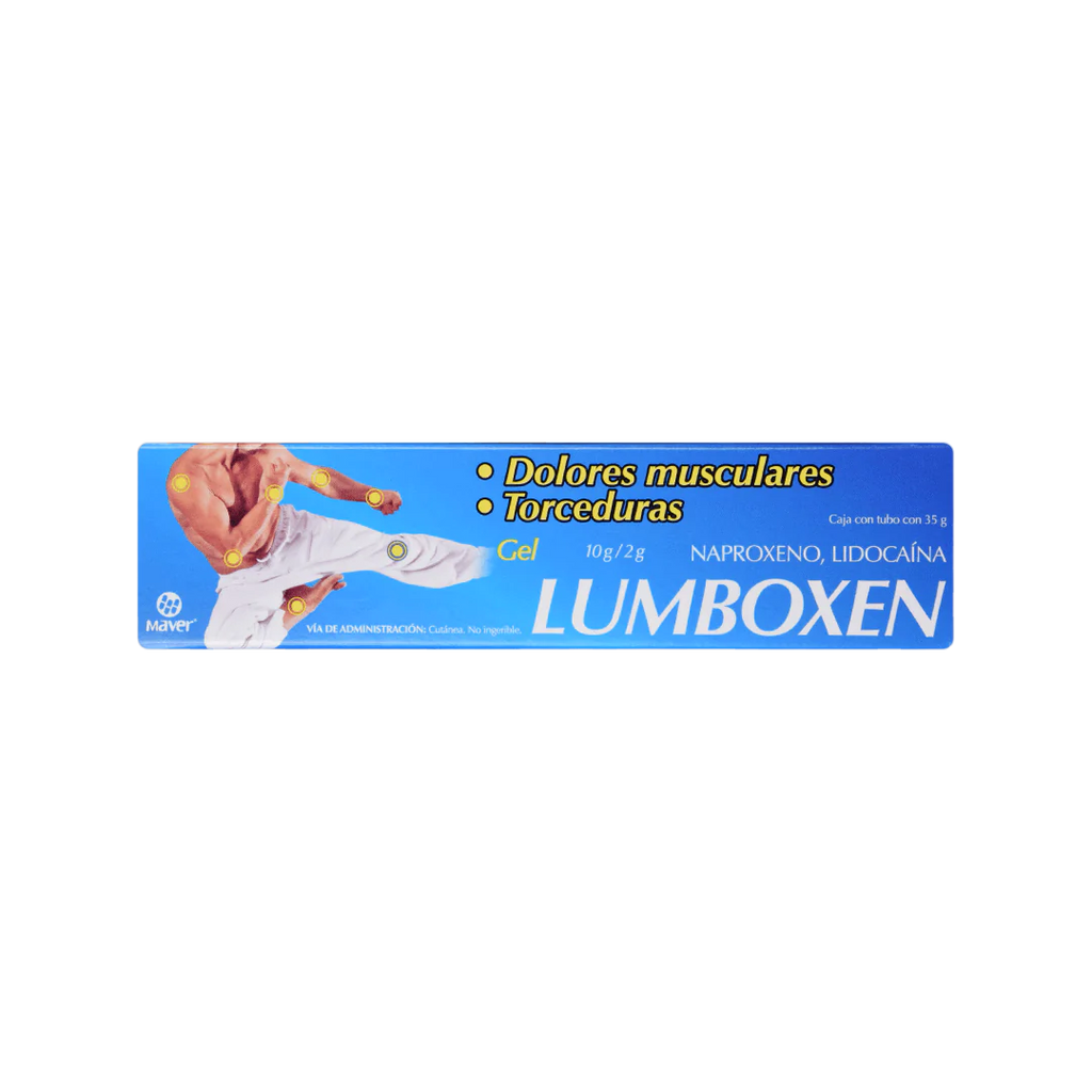 LUMBOXEN GEL "Azul" Tubo c/35 G. 10-2 G/100 G.