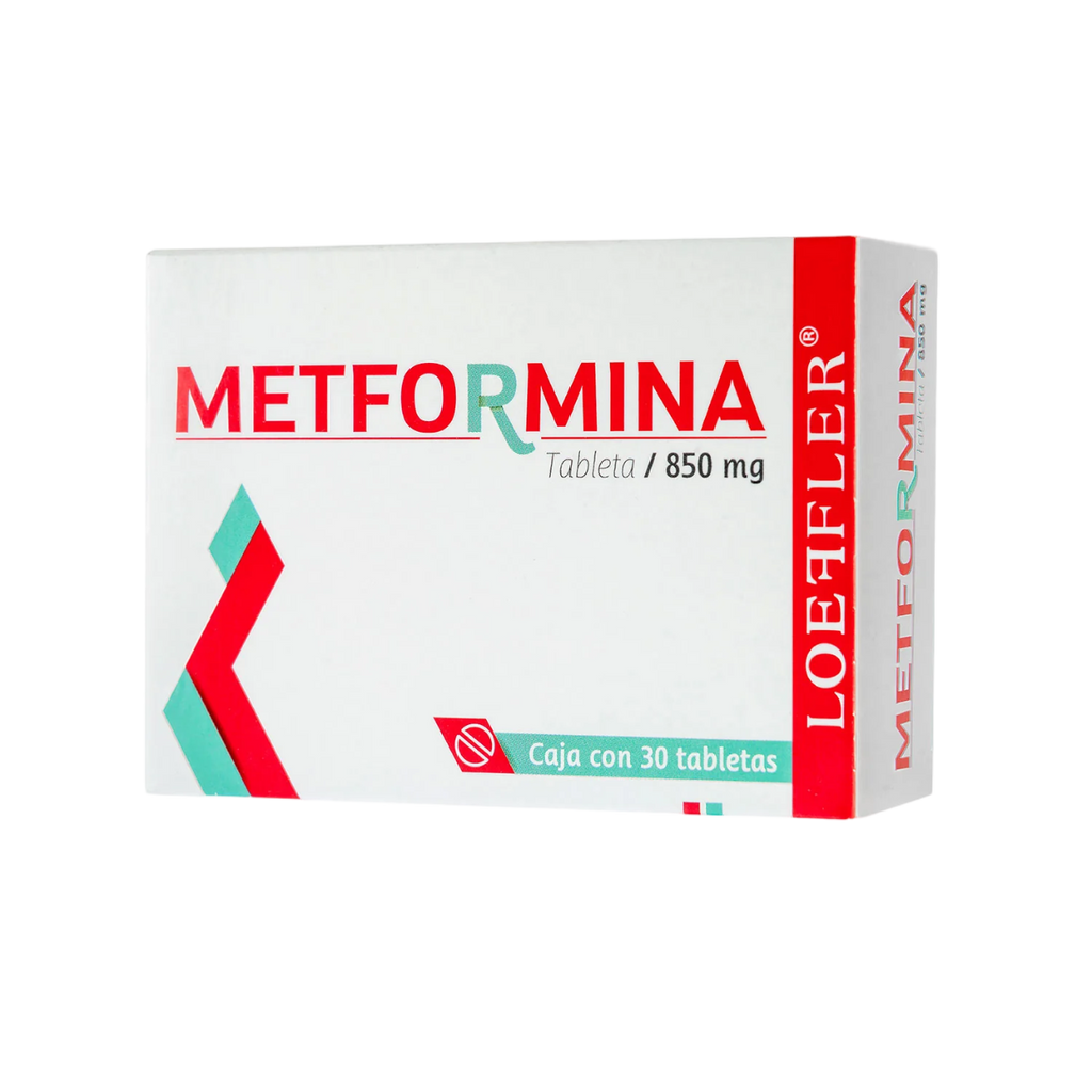 METFORMINA (Loeffler) c/30 TABS. 850 MG.