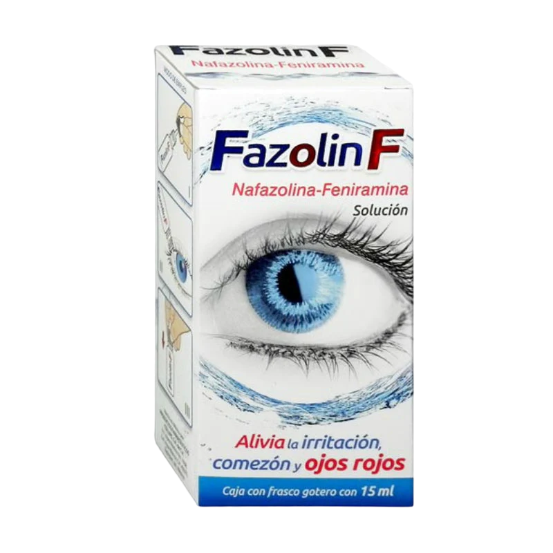 FAZOLIN-F SOL. Oftálmica Fco. Gotero 15 ML. 3.0-0.16 MG/1 ML.