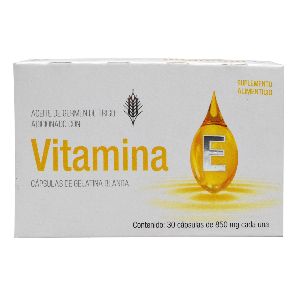 VITAMINA E (Progela) c/30 CAPS. 850 MG.