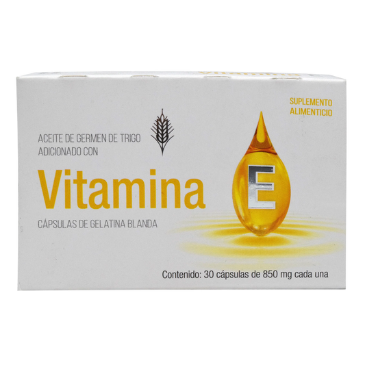 VITAMINA E (Progela) c/30 CAPS. 850 MG.