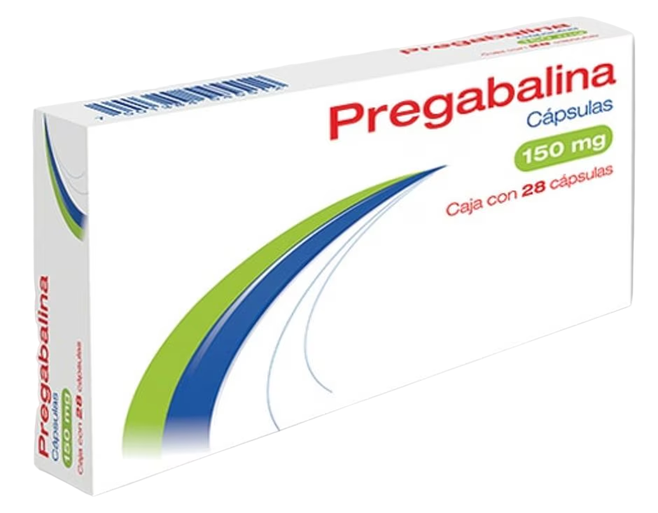 PREGABALINA (Psicofarma) c/28 CAPS. 150 MG.