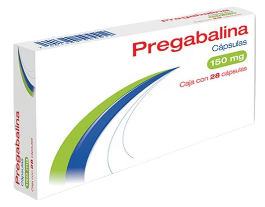 PREGABALINA (Psicofarma) c/28 CAPS. 150 MG.