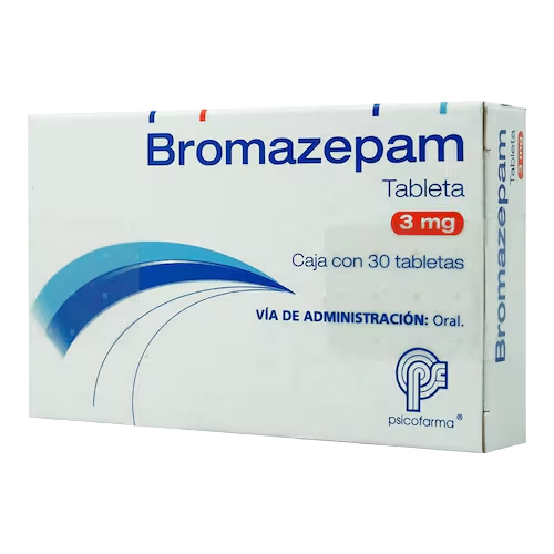 BROMAZEPAM (Psicofarma) c/30 TABS. 3 MG.