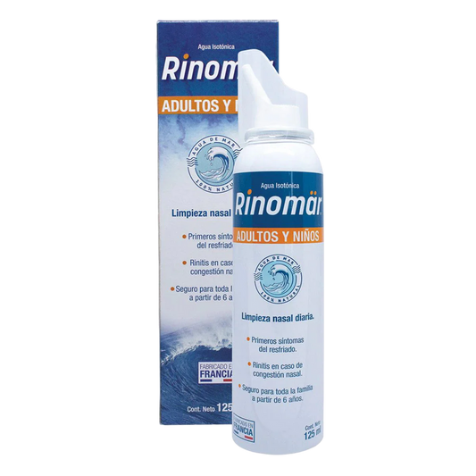 RINOMAR ADULTOS y NIÑOS Solución Nasal Fco. 125 ML.