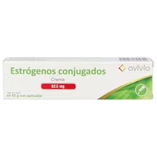 ESTRÓGENOS CONJUGADOS (Avivia) Cma. Vag. Tubo c/43 G. 62.5 MG/100 G.