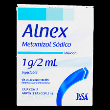 ALNEX Sol. Iny. c/3 AMPTAS. 1 G/2 ML.