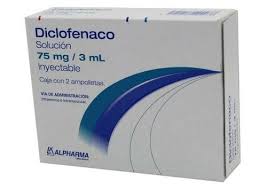 DICLOFENACO (Alpharma) Sol. Iny. c/2 AMPTAS. 75 MG/3 ML.