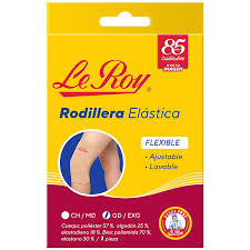 RODILLERA ELÁSTICA FLEXIBLE (Le Roy) T: Ch/Med. 36-39cm. c/1 Pza.