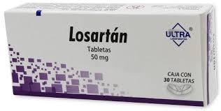 LOSARTÁN (Ultra) c/30 TABS. 50 MG.