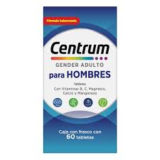 CENTRUM GENDER ADULTO p/HOMBRES c/60 TABS.