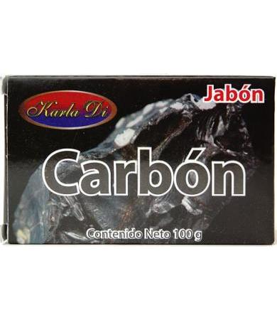 JABÓN de CARBÓN ACTIVADO (Karla Di) Barra c/100 G.