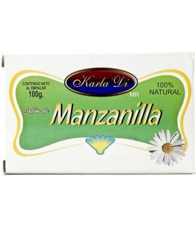 JABÓN de MANZANILLA (Karla Di) Barra c/100 G.