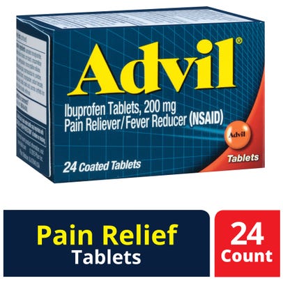 ADVIL c/24 TABS. 200 MG.