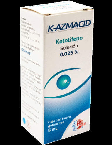 K-AZMACID SOL. Oftálmica 0.025 % Fco. Gotero 5 ML.