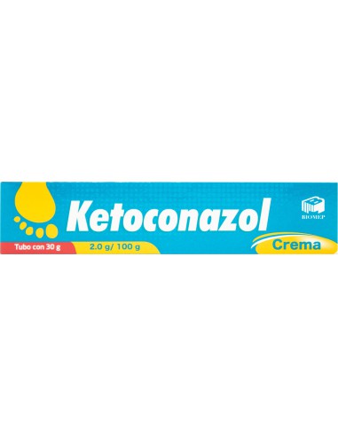 KETOCONAZOL (Biomep) CREMA Tubo c/30 G. 2.0 G/100 G.